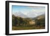 Rocky Mountains, Lander's Peak, 1863-Albert Bierstadt-Framed Premium Giclee Print