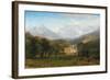 Rocky Mountains, Lander's Peak, 1863-Albert Bierstadt-Framed Giclee Print