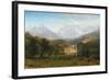 Rocky Mountains, Lander's Peak, 1863-Albert Bierstadt-Framed Giclee Print