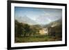 Rocky Mountains, Landers Peak-Albert Bierstadt-Framed Art Print