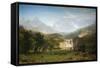 Rocky Mountains, Landers Peak-Albert Bierstadt-Framed Stretched Canvas