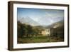 Rocky Mountains, Landers Peak-Albert Bierstadt-Framed Art Print