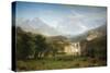 Rocky Mountains, Landers Peak-Albert Bierstadt-Stretched Canvas