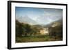 Rocky Mountains, Landers Peak-Albert Bierstadt-Framed Art Print