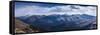 Rocky Mountains Range View from Trail Ridge Road, Rmnp, Colorado-Anna Miller-Framed Stretched Canvas