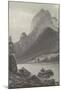 Rocky Mountains - Vintage-Albert Bierstadt-Mounted Giclee Print