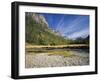 Rocky Mountains with Forest and Wilderness Near River, Bridger Teton National Forest, Wyoming, USA-Scott T. Smith-Framed Photographic Print