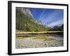 Rocky Mountains with Forest and Wilderness Near River, Bridger Teton National Forest, Wyoming, USA-Scott T. Smith-Framed Photographic Print