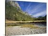 Rocky Mountains with Forest and Wilderness Near River, Bridger Teton National Forest, Wyoming, USA-Scott T. Smith-Stretched Canvas