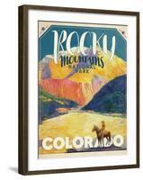 Rocky Mountains-null-Framed Giclee Print