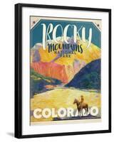 Rocky Mountains-null-Framed Giclee Print