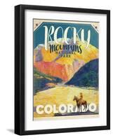 Rocky Mountains-null-Framed Giclee Print