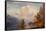 Rocky Mountains-Albert Bierstadt-Framed Stretched Canvas