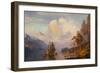 Rocky Mountains-Albert Bierstadt-Framed Giclee Print