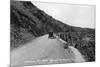 Rocky Mt Nat'l Park, Colorado - Lookout Mountain Road with Model-T-Lantern Press-Mounted Premium Giclee Print