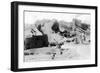 Rocky Mt Nat'l Park, Colorado - Red Rocks Park; View of a Red Rocks Pueblo-Lantern Press-Framed Art Print