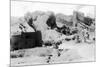 Rocky Mt Nat'l Park, Colorado - Red Rocks Park; View of a Red Rocks Pueblo-Lantern Press-Mounted Premium Giclee Print