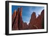 Rocky Outcrop in Garden of the Gods-CGJ Photography-Framed Photographic Print