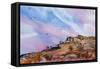 Rocky Outcrop-Margaret Coxall-Framed Stretched Canvas