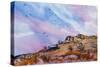 Rocky Outcrop-Margaret Coxall-Stretched Canvas