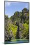 Rocky Outcrops in the Bacuit Archipelago, Palawan, Philippines-Michael Runkel-Mounted Photographic Print