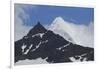 Rocky Peak with Snow Covered Peak in Background-DLILLC-Framed Photographic Print