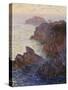 Rocky Point at Port-Goulphar-Claude Monet-Stretched Canvas