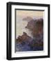 Rocky Point at Port-Goulphar-Claude Monet-Framed Premium Giclee Print