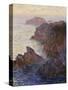 Rocky Point at Port-Goulphar-Claude Monet-Stretched Canvas