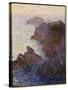 Rocky Point at Port-Goulphar-Claude Monet-Stretched Canvas