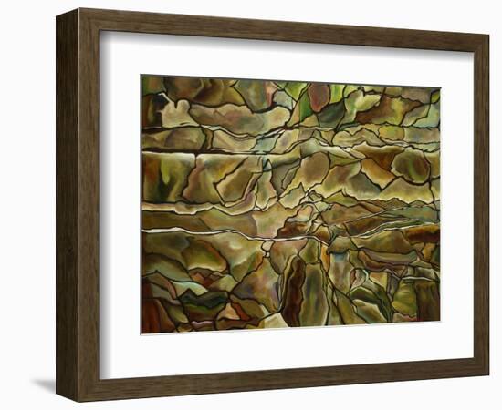 Rocky Realm-Hyunah Kim-Framed Art Print