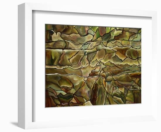 Rocky Realm-Hyunah Kim-Framed Art Print