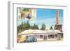 Rocky's Drive-In, Roadside Retro-null-Framed Art Print