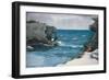 Rocky Shore, 1900-Winslow Homer-Framed Giclee Print