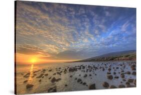 Rocky Shore near Kaleahi at sunrise, North Shore, Lanai Island, Hawaii-Stuart Westmorland-Stretched Canvas