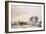 Rocky Shore, with Dismantled Vessel-George the Elder Chambers-Framed Giclee Print