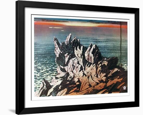 Rocky Shore-John Shemitt Houser-Framed Limited Edition