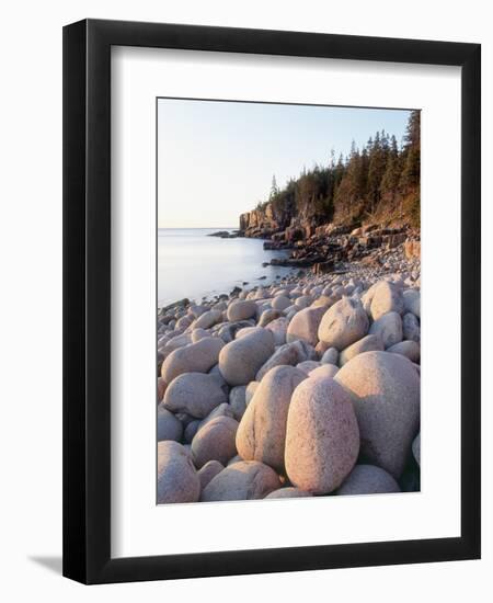 Rocky Shore-Jim Zuckerman-Framed Photographic Print