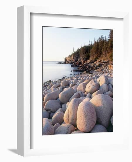 Rocky Shore-Jim Zuckerman-Framed Photographic Print