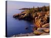 Rocky Shoreline, Acadia National Park, Maine, New England, USA-Roy Rainford-Stretched Canvas