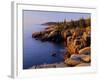 Rocky Shoreline, Acadia National Park, Maine, New England, USA-Roy Rainford-Framed Photographic Print