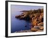 Rocky Shoreline, Acadia National Park, Maine, New England, USA-Roy Rainford-Framed Photographic Print