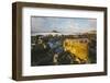 Rocky Shoreline and St. Michaels Mount, Early Morning, Cornwall, England, United Kingdom, Europe-Mark Doherty-Framed Photographic Print