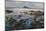 Rocky Shoreline and St. Michaels Mount, Early Morning, Cornwall, England, United Kingdom, Europe-Mark Doherty-Mounted Photographic Print