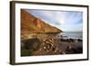 Rocky Shoreline Below Carr Naze-Mark Sunderland-Framed Photographic Print