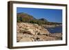Rocky Shoreline of Acadia , Maine-George Oze-Framed Photographic Print