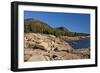 Rocky Shoreline of Acadia , Maine-George Oze-Framed Photographic Print