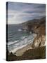 Rocky Shoreline South of Carmel, California, United States of America, North America-Donald Nausbaum-Stretched Canvas