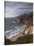 Rocky Shoreline South of Carmel, California, United States of America, North America-Donald Nausbaum-Stretched Canvas