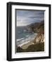 Rocky Shoreline South of Carmel, California, United States of America, North America-Donald Nausbaum-Framed Photographic Print